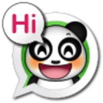 talking panda android application logo